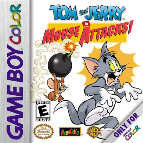 Tom and Jerry Mouse Attacks - Gameboy Color Game