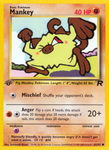 Mankey (61/82) - Team Rocket