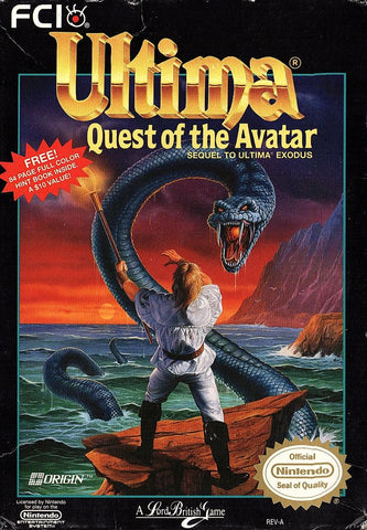 Ultima Quest of the Avatar - NES Game