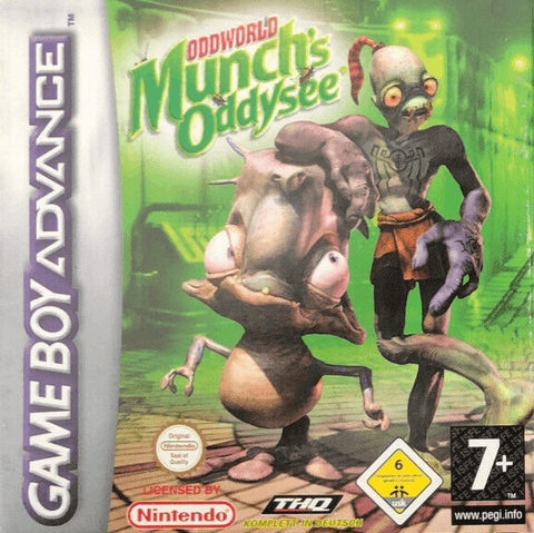 Oddworld Munch's Oddysee - GBA Game