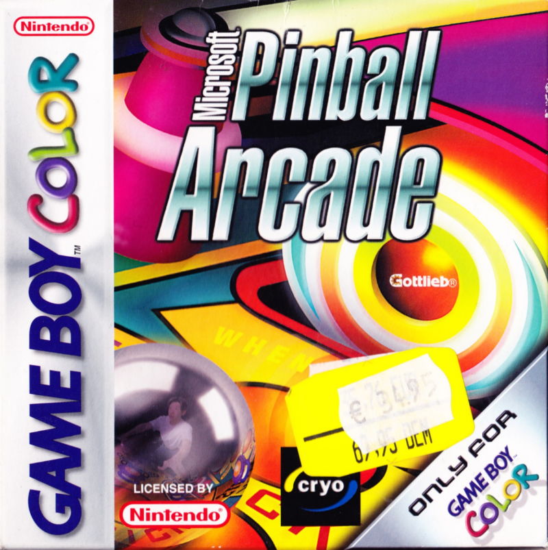 Microsoft Pinball Arcade - Gameboy Color Game – 8-Bit Legacy