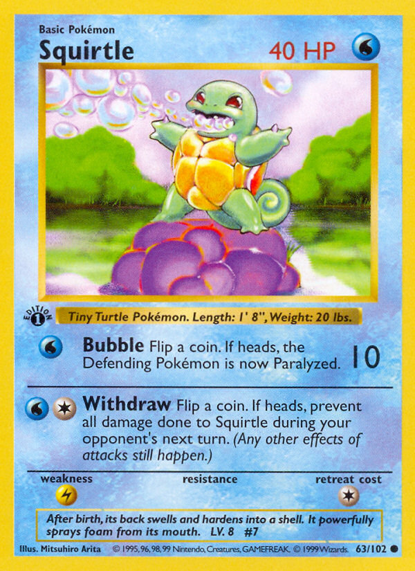 Squirtle (63/102) - Base