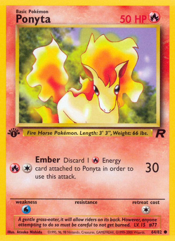 Ponyta (64/82) - Team Rocket