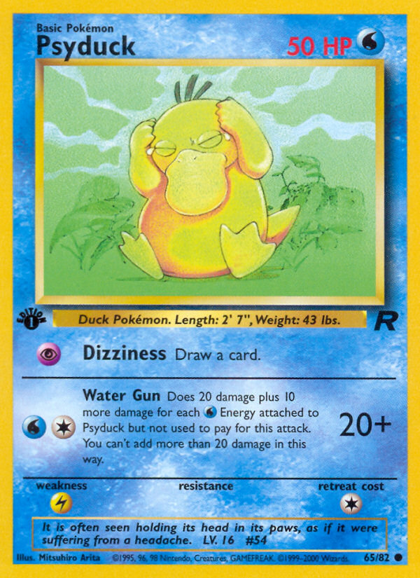 Psyduck (65/82) - Team Rocket