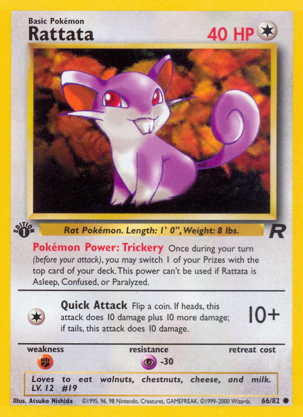 Rattata (66/82) - Team Rocket
