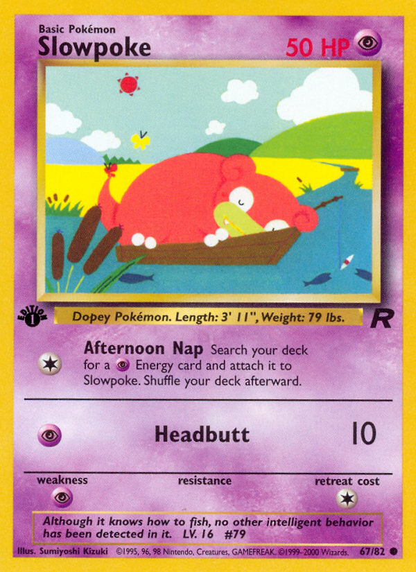 Slowpoke (67/82) - Team Rocket