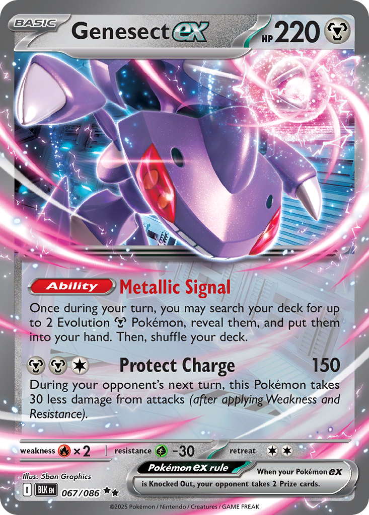 Genesect ex (67/86) - Black Bolt