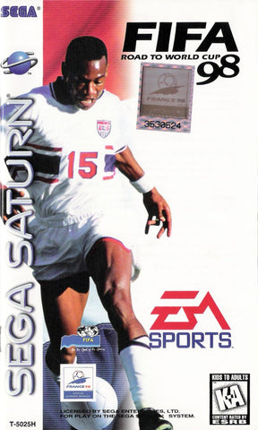 FIFA Road to World Cup 98 - Sega Saturn Game