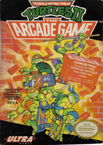 Teenage Mutant Ninja Turtles II - NES Game