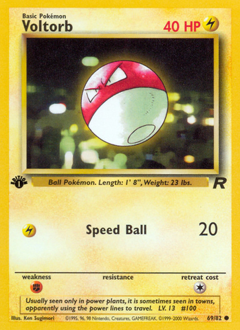Voltorb (69/82) - Team Rocket