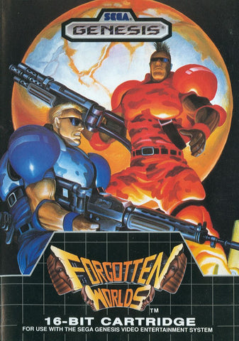 Forgotten Worlds - Sega Genesis Game