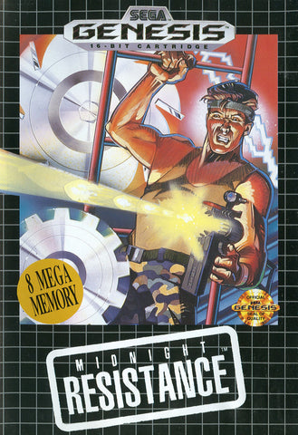 Midnight Resistance - Sega Genesis Game