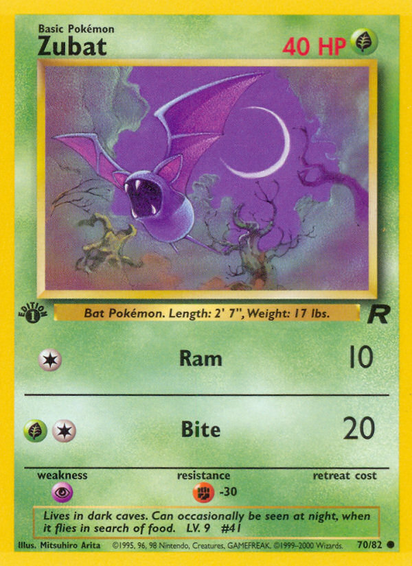 Zubat (70/82) - Team Rocket