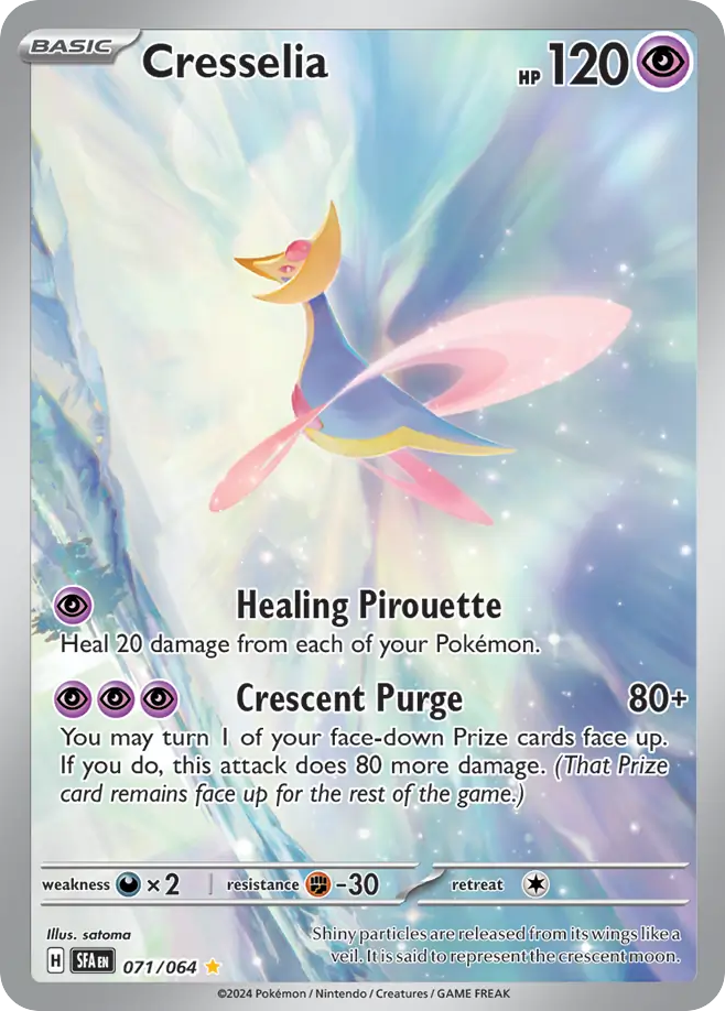 Cresselia (71/64) - Shrouded Fable