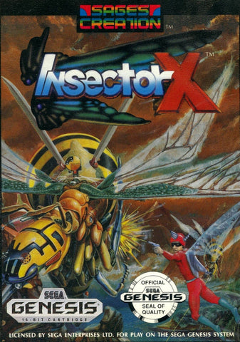 Insector X - Sega Genesis Game