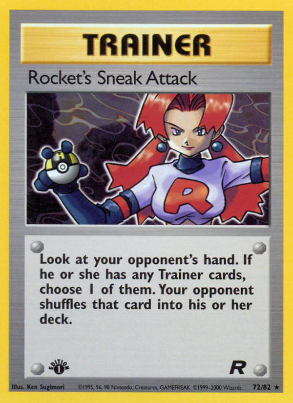 Rocket's Sneak Attack (72/82) - Team Rocket