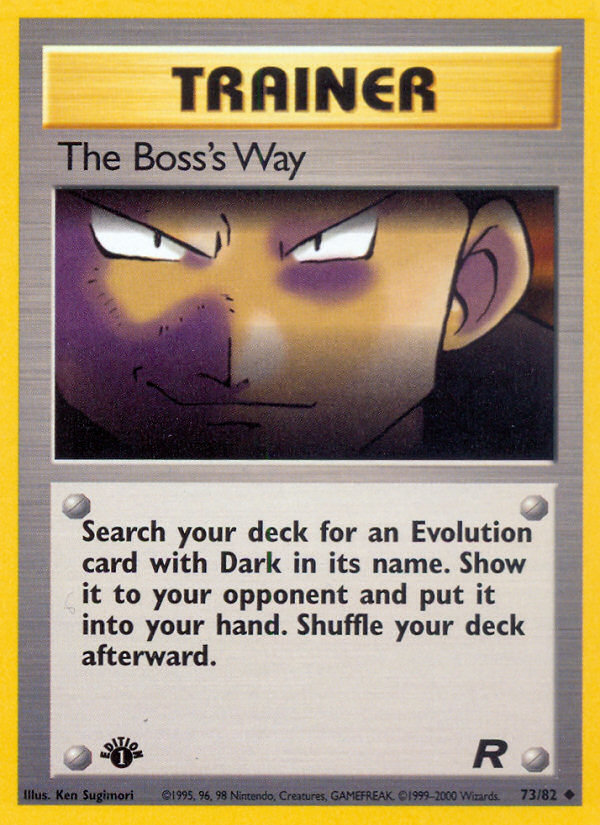 The Boss's Way (73/82) - Team Rocket