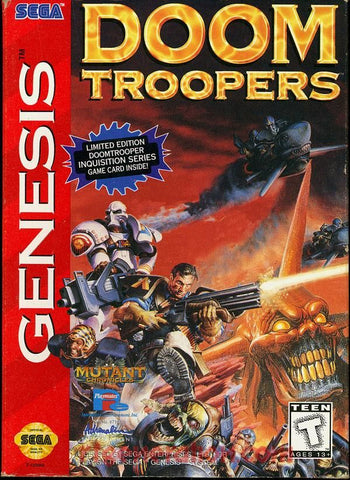 Doom Troopers - Sega Genesis Game