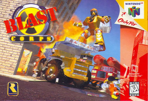 Blast Corps - Nintendo 64 Game
