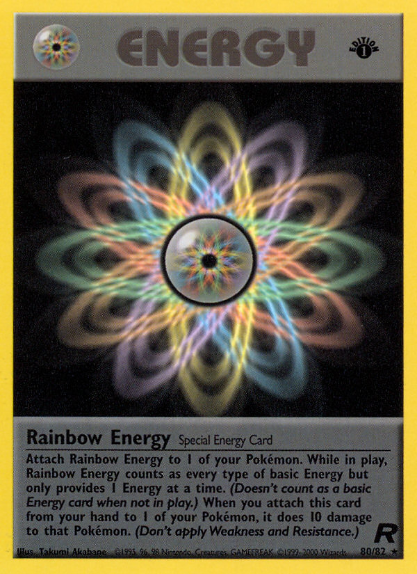 Rainbow Energy (80/82) - Team Rocket