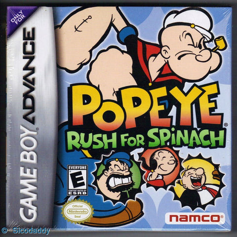 Popeye Rush for Spinach - GBA Game
