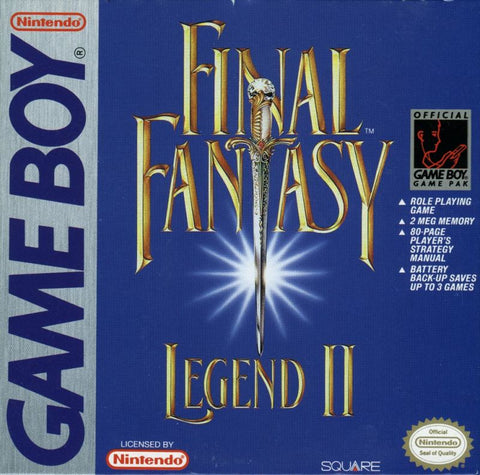 Final Fantasy Legend 2 - Gameboy Game