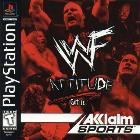 WWF Attitude - PS1 Game