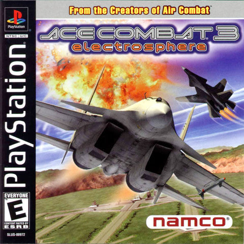 Ace Combat 3 Electrosphere - PS1 Game