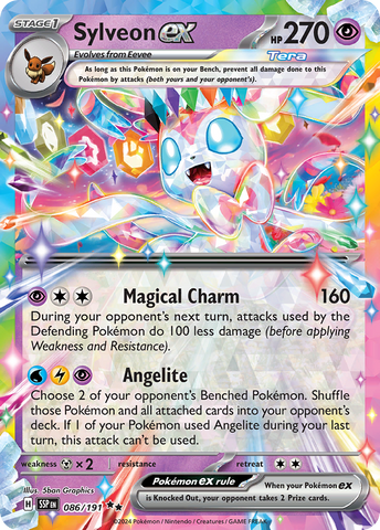 Sylveon ex (86/191) - Surging Sparks
