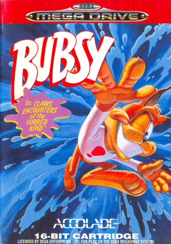 Bubsy - Sega Genesis Game