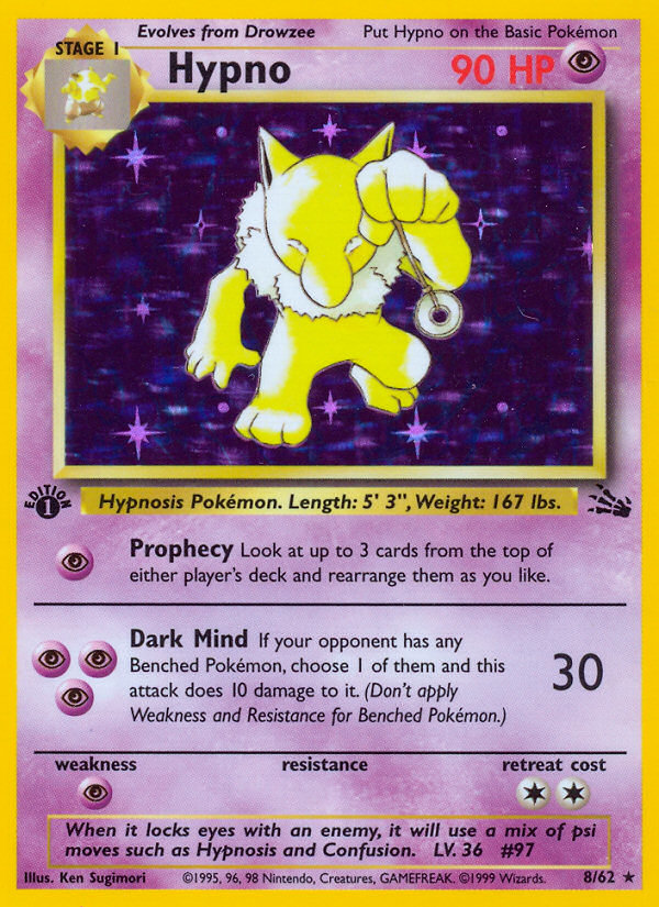 Hypno (8/62) - Fossil