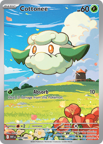 Cottonee (90/86) - White Flare