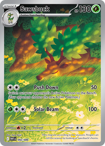 Sawsbuck (92/86) - White Flare