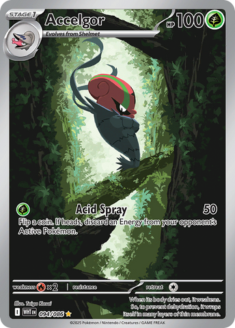 Accelgor (94/86) - White Flare