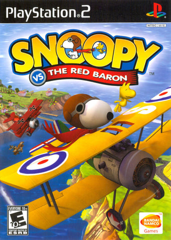 Snoopy vs. the Red Baron - PS2 Game