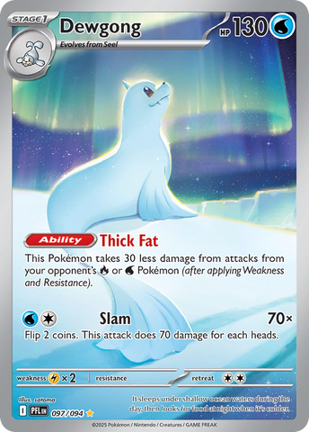 Dewgong (97/94) - Phantasmal Flames