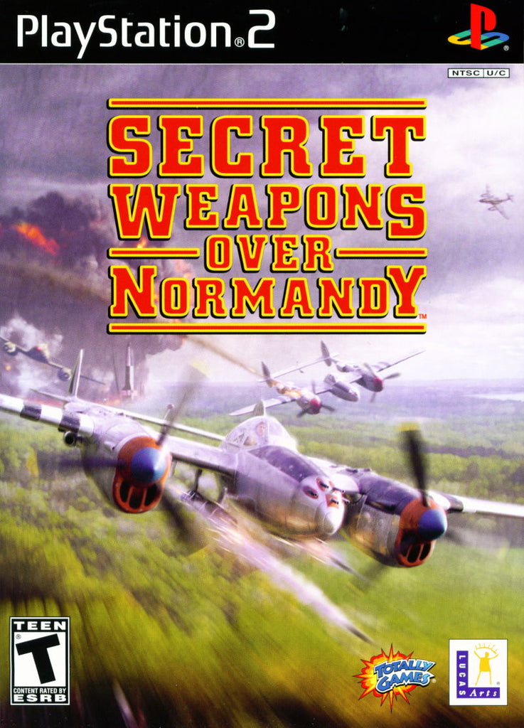Secret Weapons Over Normandy - PS2 Game
