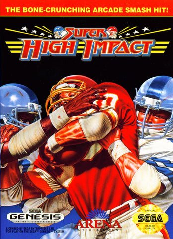 Super High Impact - Sega Genesis Game