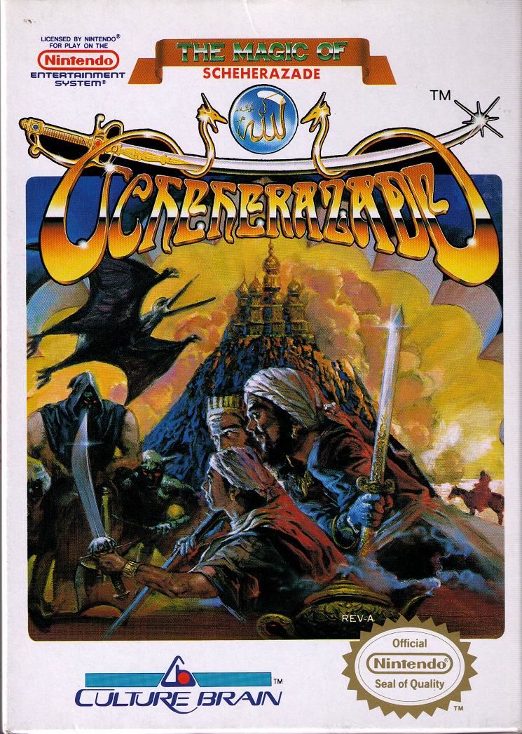 The Magic of Scheherazade - NES Game