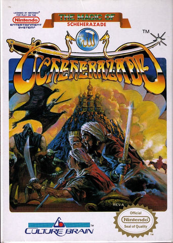 The Magic of Scheherazade - NES Game