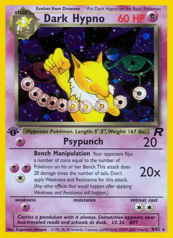 Dark Hypno (9/82) - Team Rocket