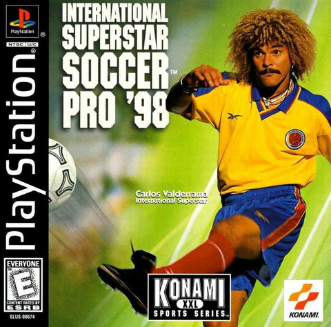 International Superstar Soccer Pro '98 - PS1 Game
