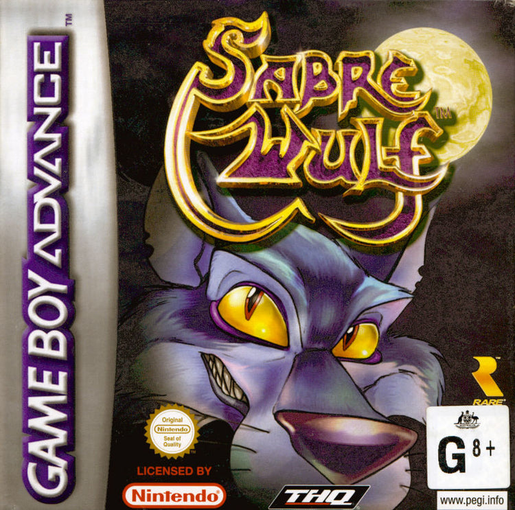 Sabre Wulf - GBA Game