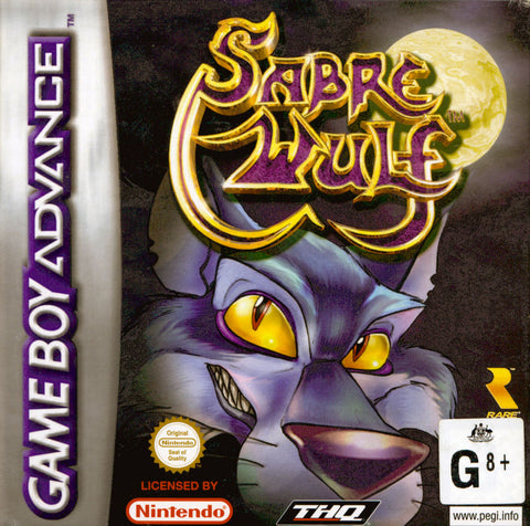 Sabre Wulf - GBA Game