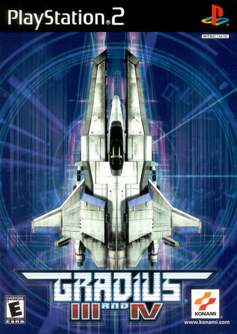 Gradius 3 and 4 - PS2 Game