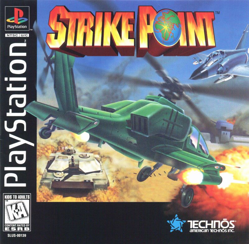 Strike Point - PS1 Game