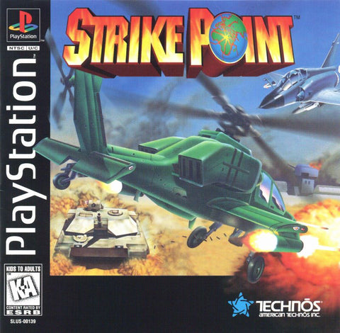 Strike Point - PS1 Game