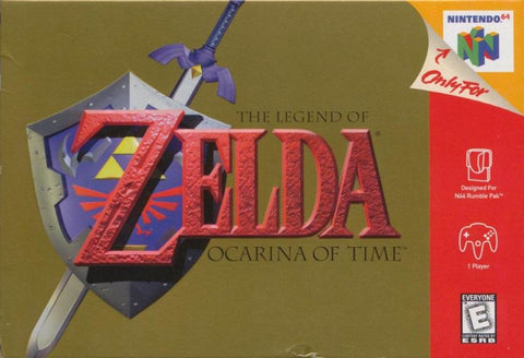 Zelda Ocarina of Time - Nintendo 64 Game