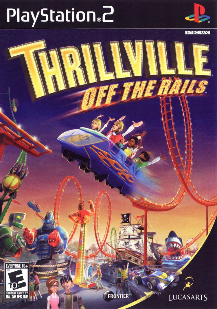 Thrillville Off The Rails - PS2 Game