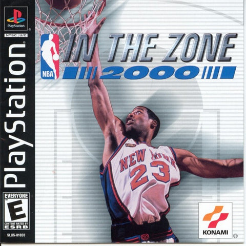 NBA In the Zone 2000 - PS1 Game